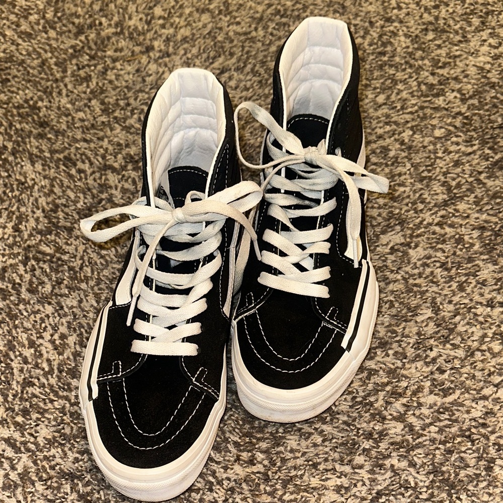 Vans Off The Wall Black and White Sneakers